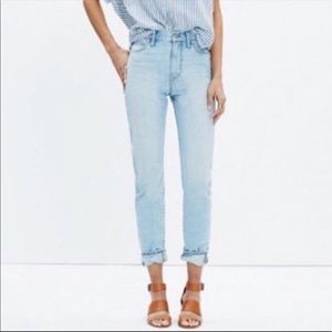 EUC Madewell The Perfect Summer Jean